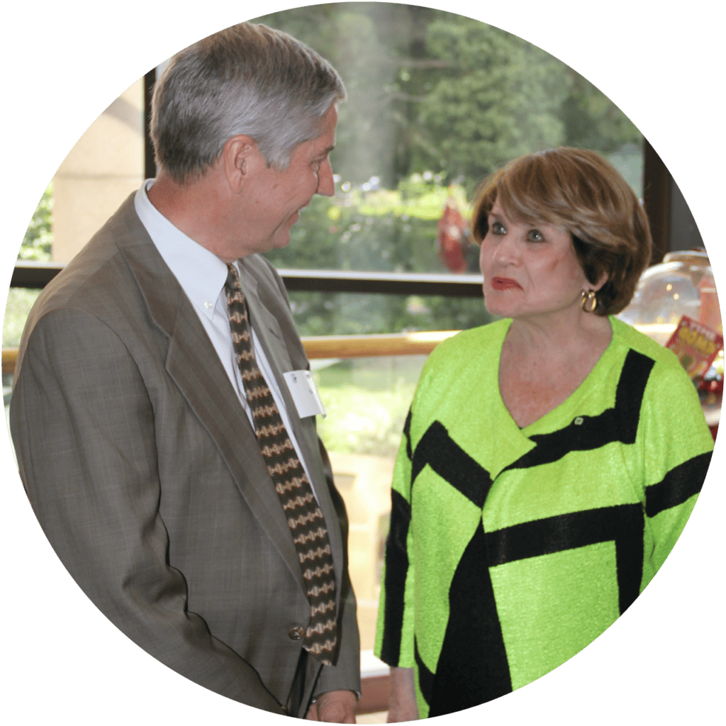 Jay Eastman and Louise Slaughter