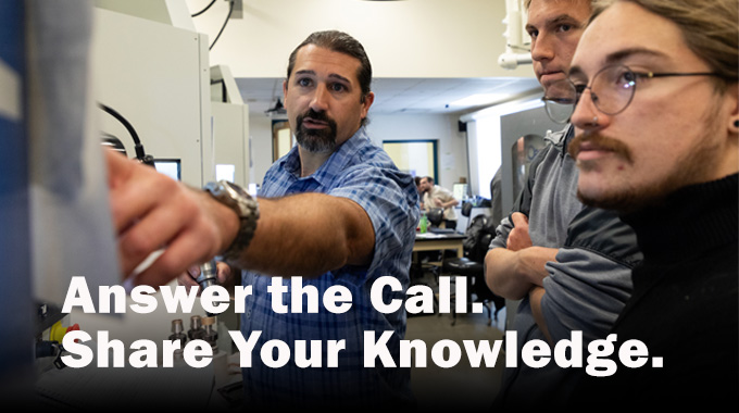 People are ready to learn. Are you ready to teach?