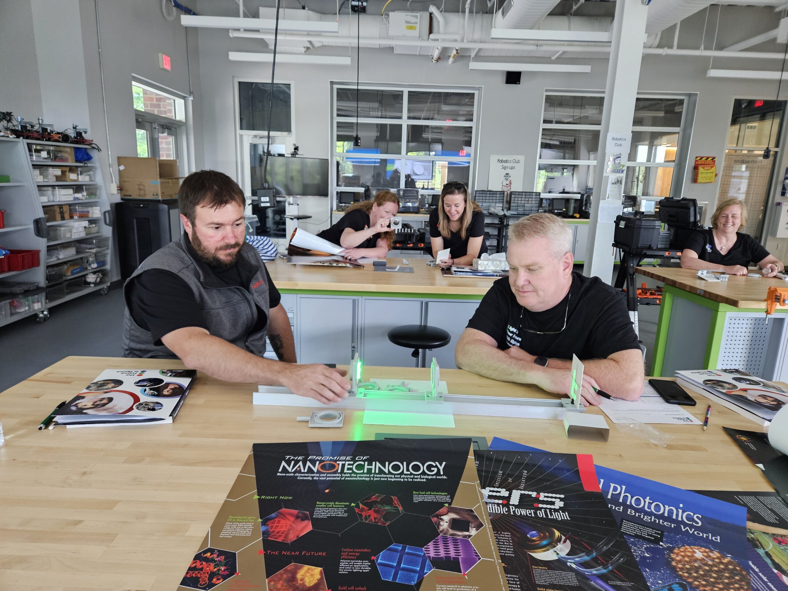 Workshop tour or training activity